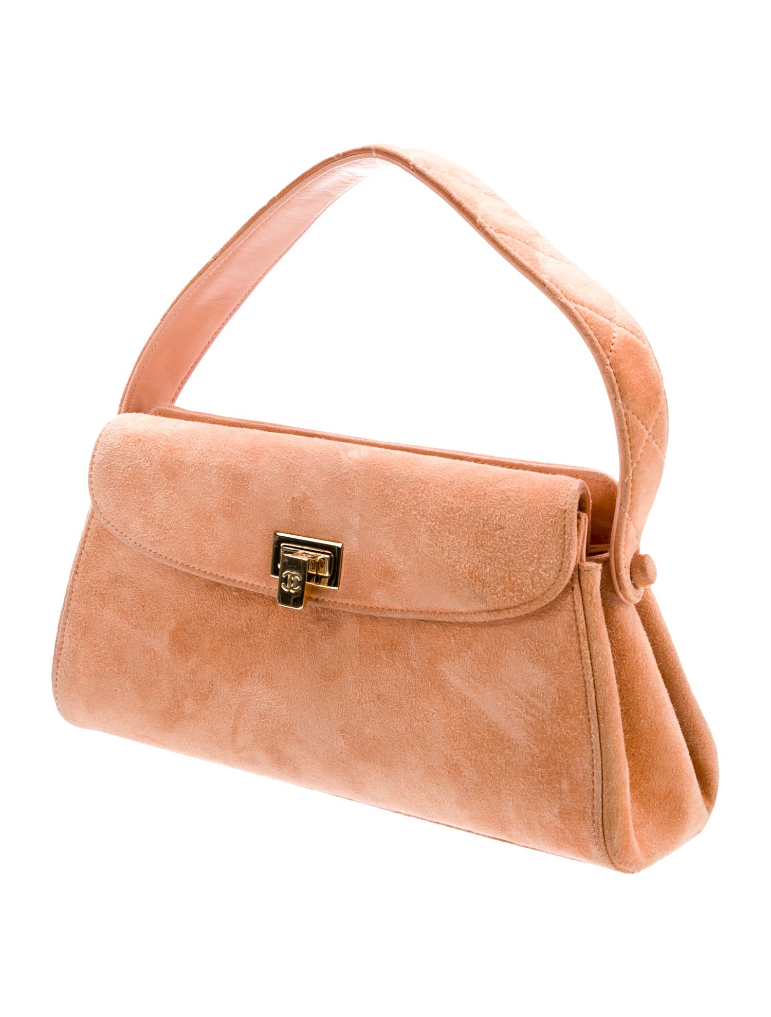 Chanel Suede Handle Bag